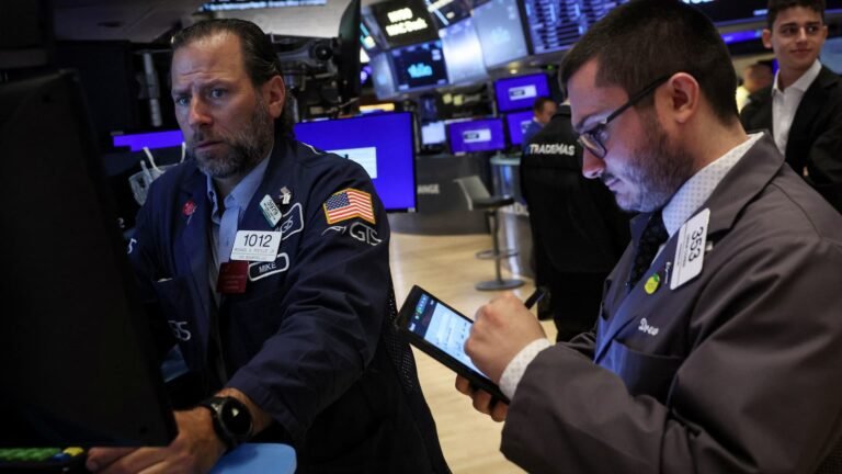 Dow jumps as investors spin out of tech; Nvidia sinks